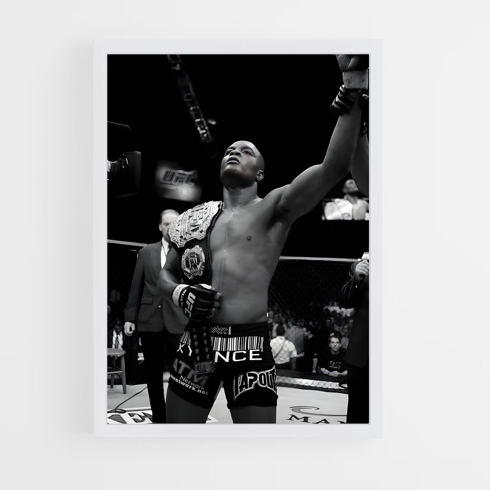 Poster Anderson de silva – affiche Taekwondo (vue 3)